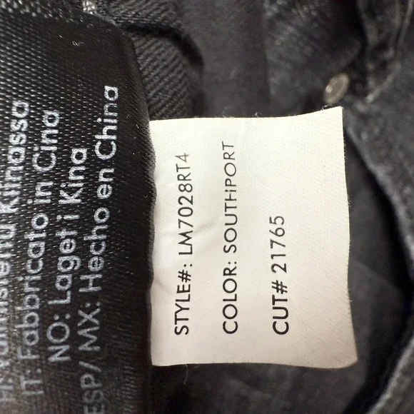 Liverpool Jeans Womens 16/33 Gray Cropped Flare Stretch Denim Chic NEW - Picture 16 of 16